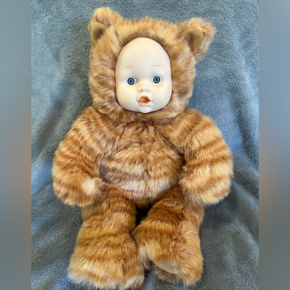 Adorable Plush Tiger Doll
